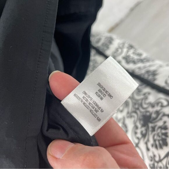 BCBGmaxazria Ruffle Racerback A-Line Cotton Blend Dress - Picture 10 of 10